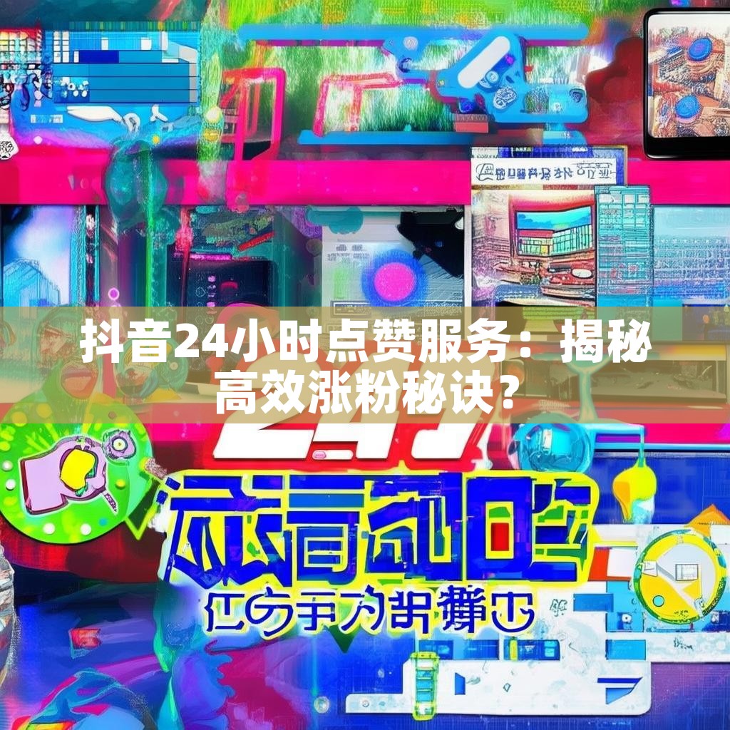 抖音24小时点赞服务：揭秘高效涨粉秘诀？
