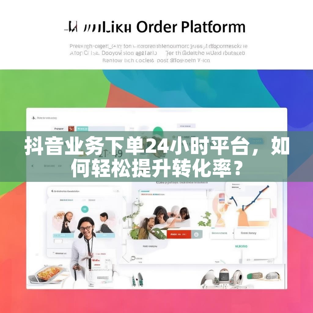 抖音业务下单24小时平台，如何轻松提升转化率？