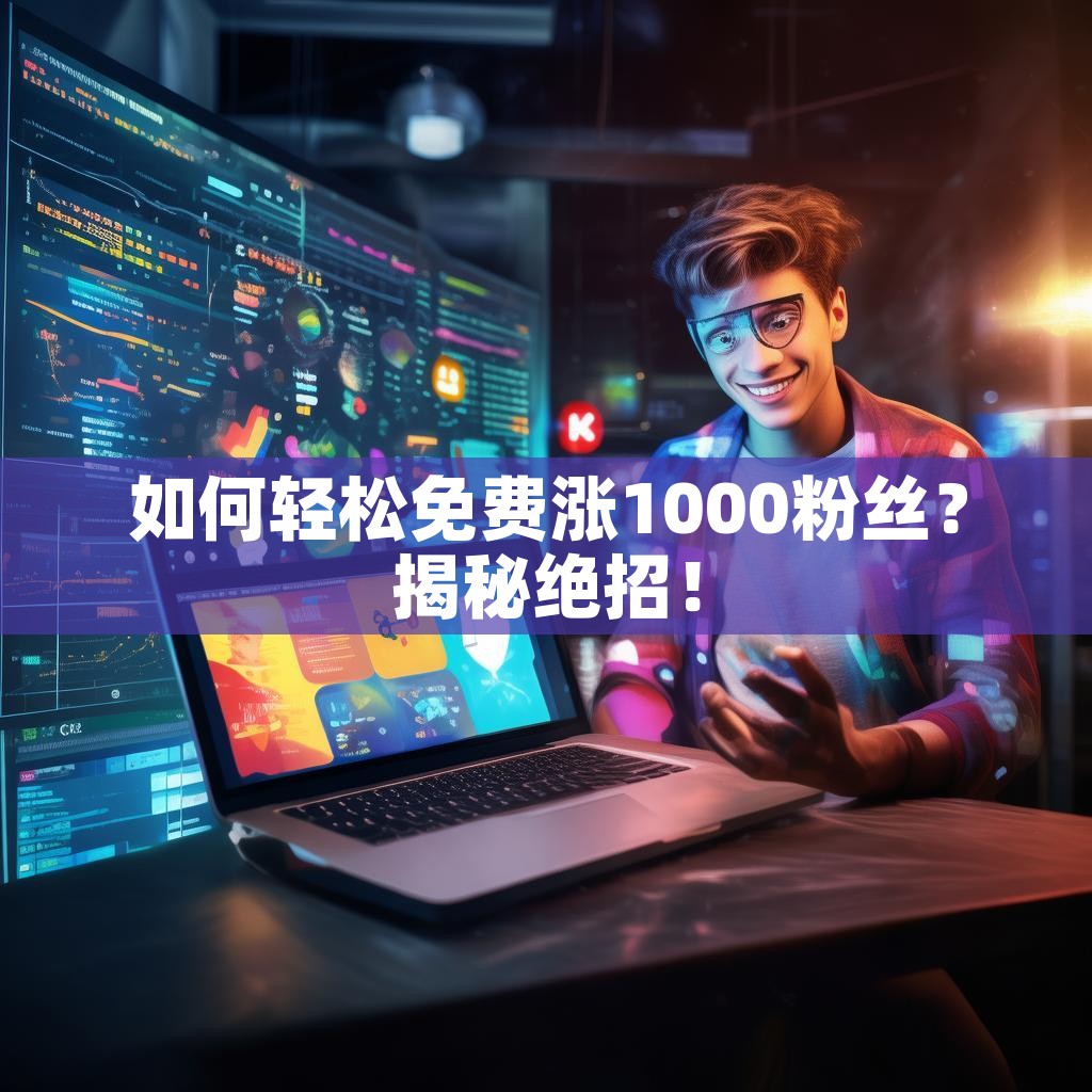 如何轻松免费涨1000粉丝？揭秘绝招！
