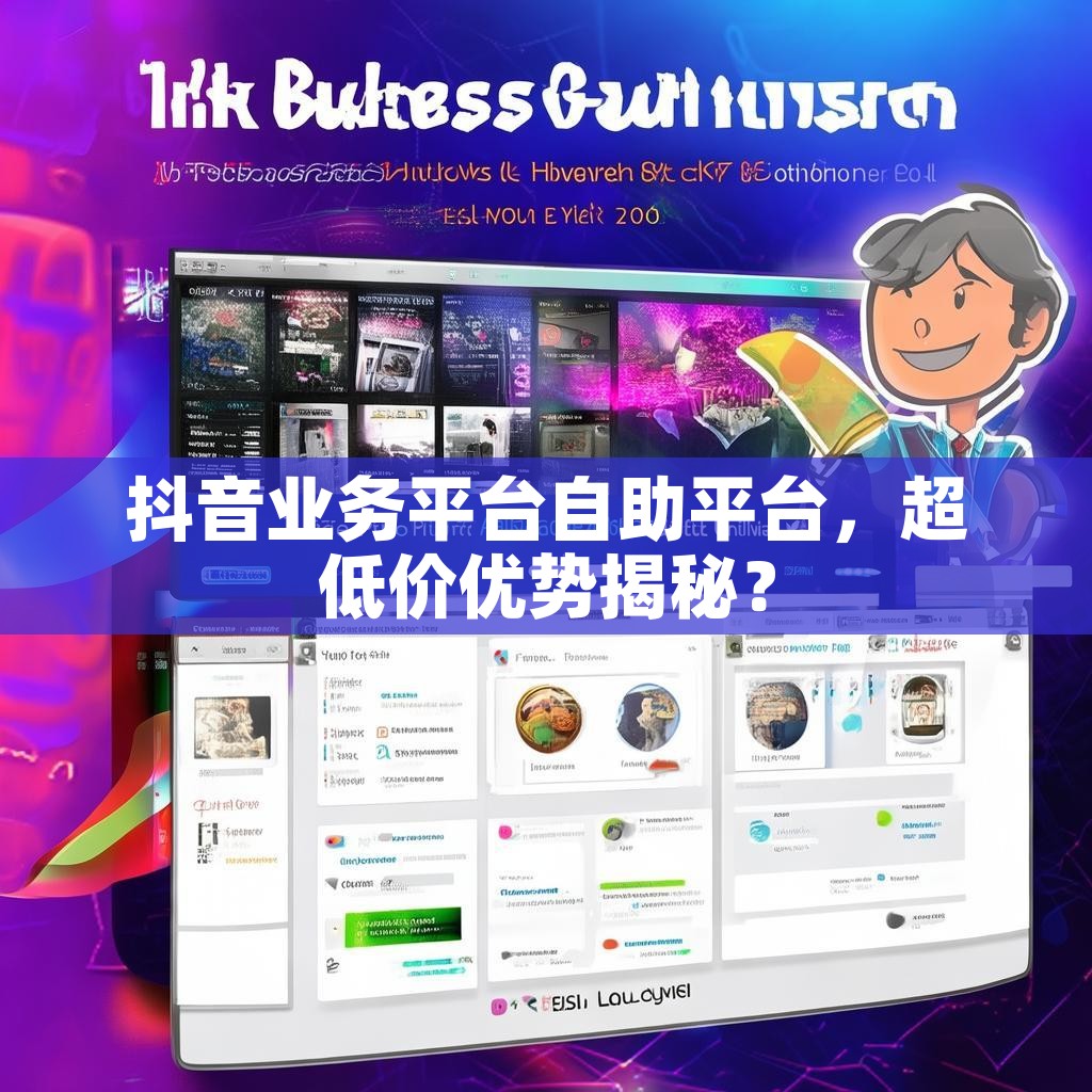 抖音业务平台自助平台，超低价优势揭秘？