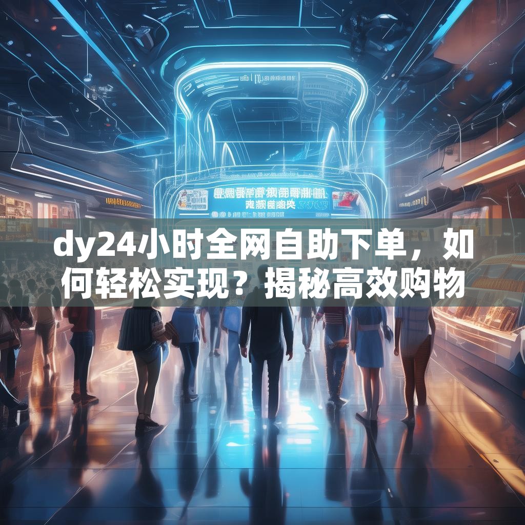 dy24小时全网自助下单,如何轻松实现?揭秘高效购物新方式! dy24小时全网自助下单,如何轻松实现?揭秘高效购物新方式!