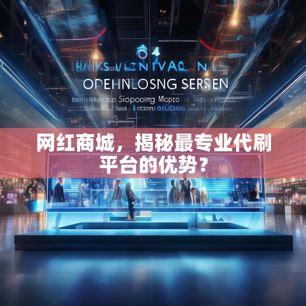 网红商城，揭秘最专业代刷平台的优势？