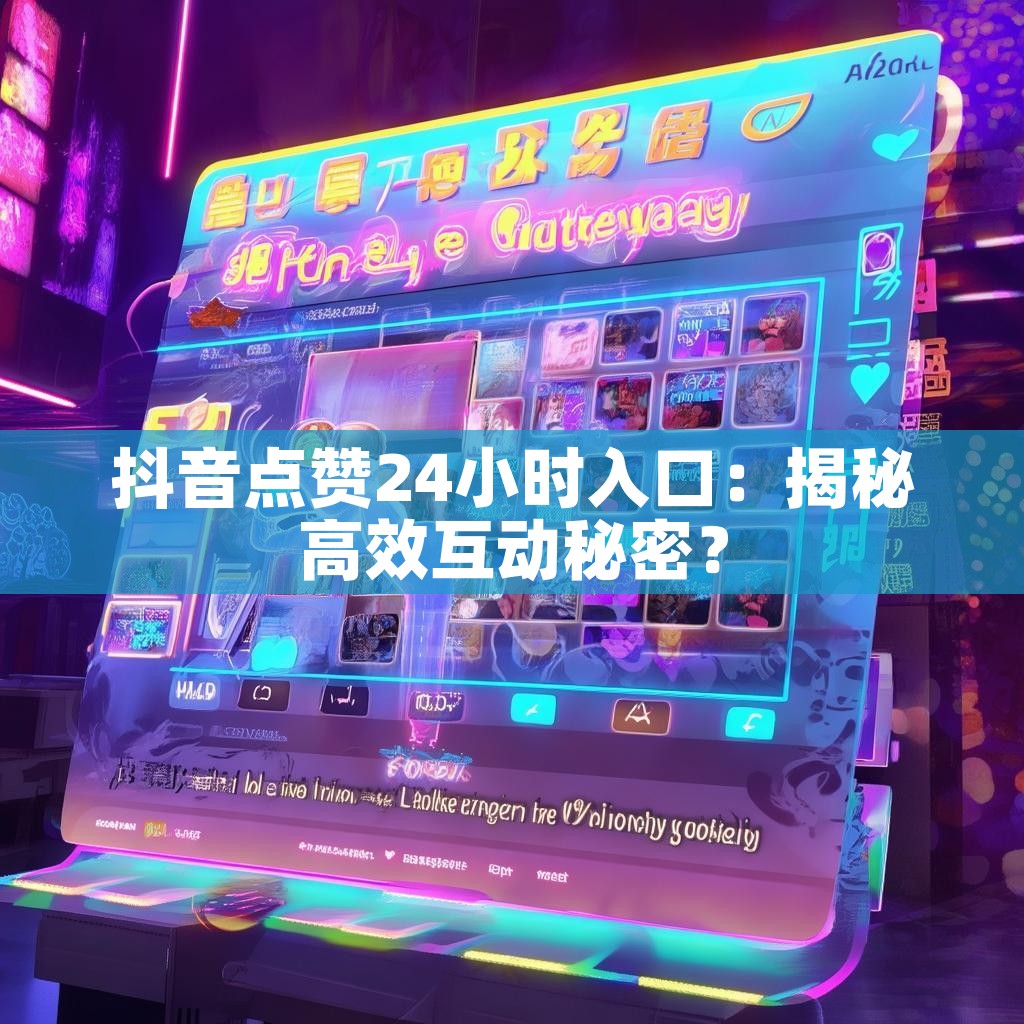 抖音点赞24小时入口：揭秘高效互动秘密？