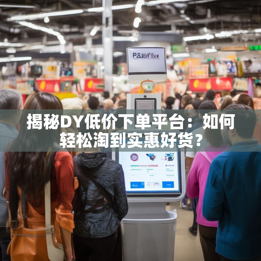 揭秘DY低价下单平台：如何轻松淘到实惠好货？
