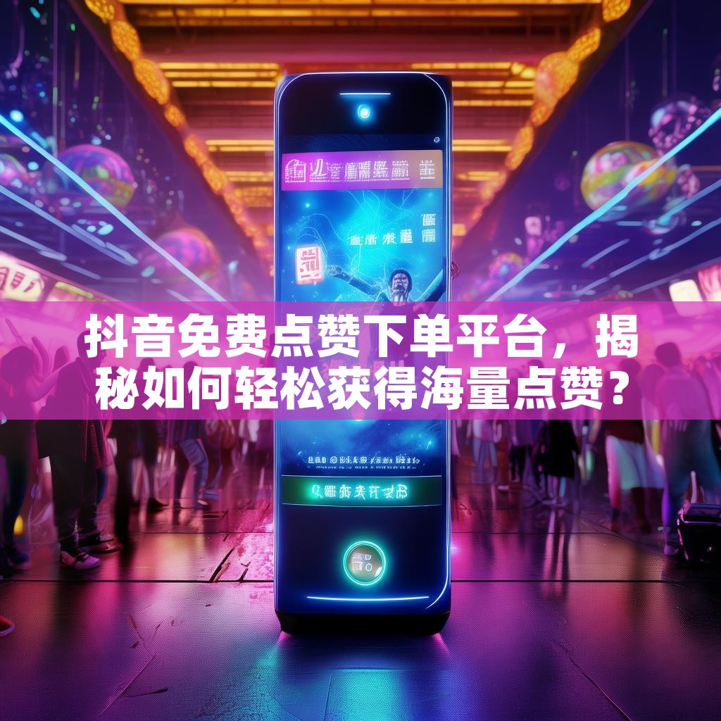 抖音免费点赞下单平台，揭秘如何轻松获得海量点赞？
