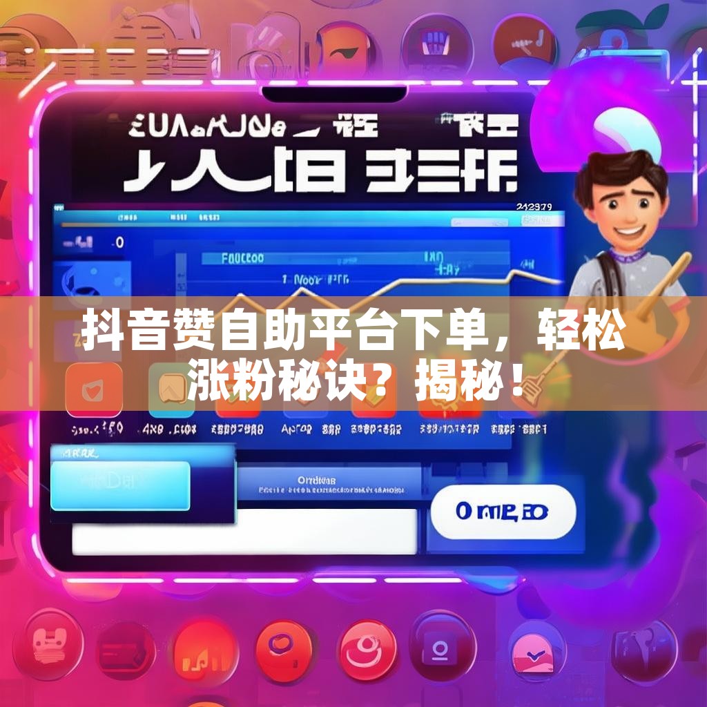 抖音赞自助平台下单，轻松涨粉秘诀？揭秘！