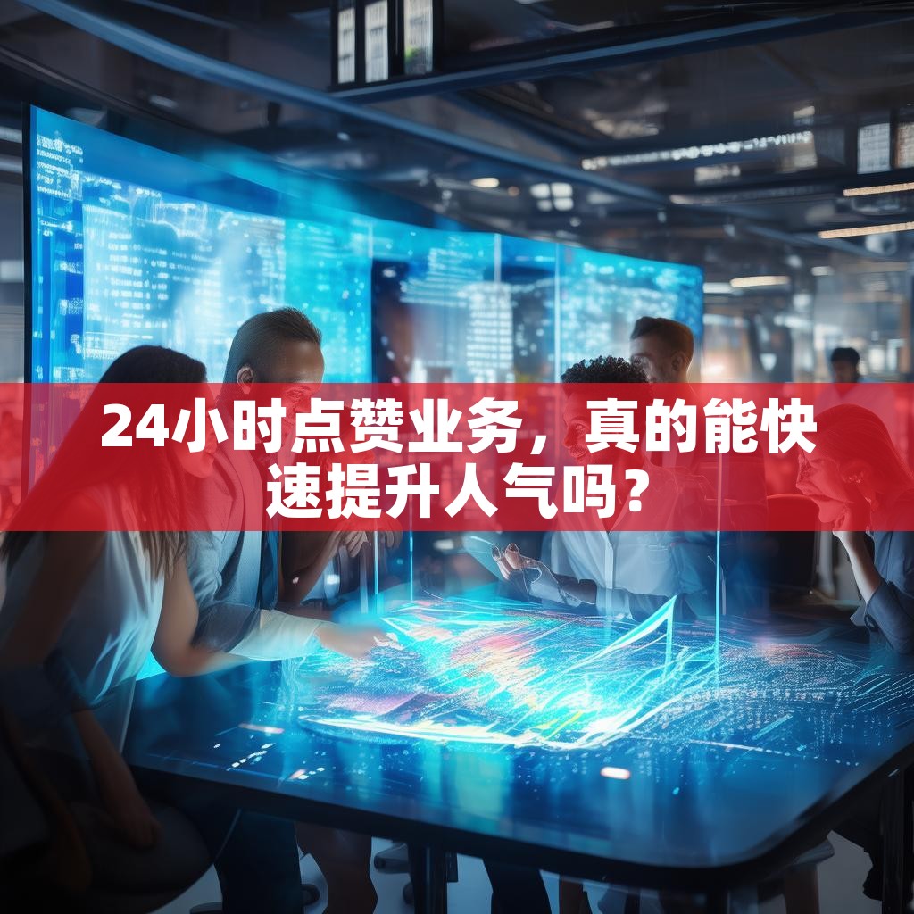 24小时点赞业务，真的能快速提升人气吗？
