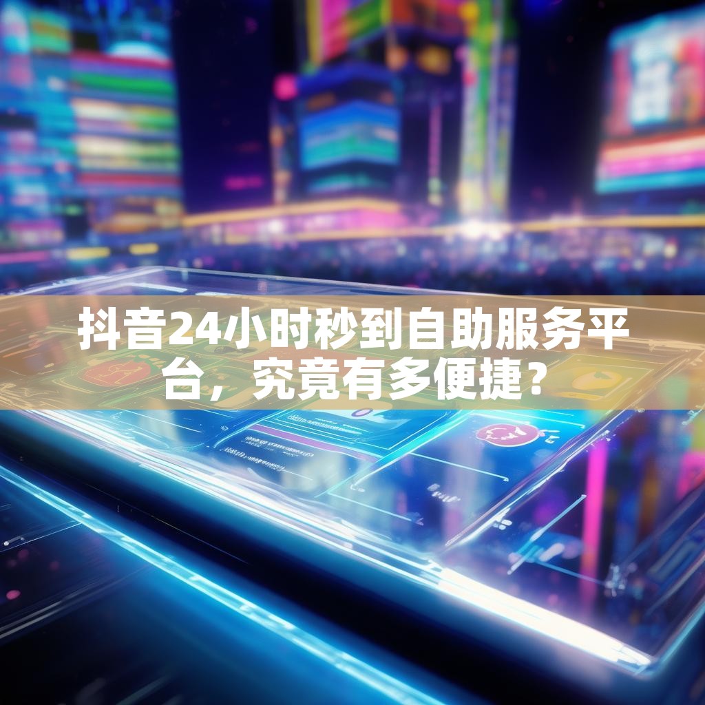 抖音24小时秒到自助服务平台,究竟有多便捷? 抖音24小时秒到自助服务平台,究竟有多便捷?