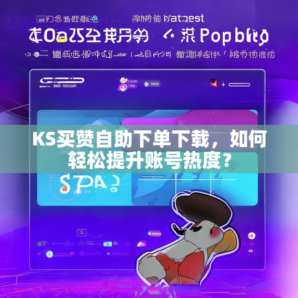 KS买赞自助下单下载,如何轻松提升账号热度? KS买赞自助下单下载,如何轻松提升账号热度?