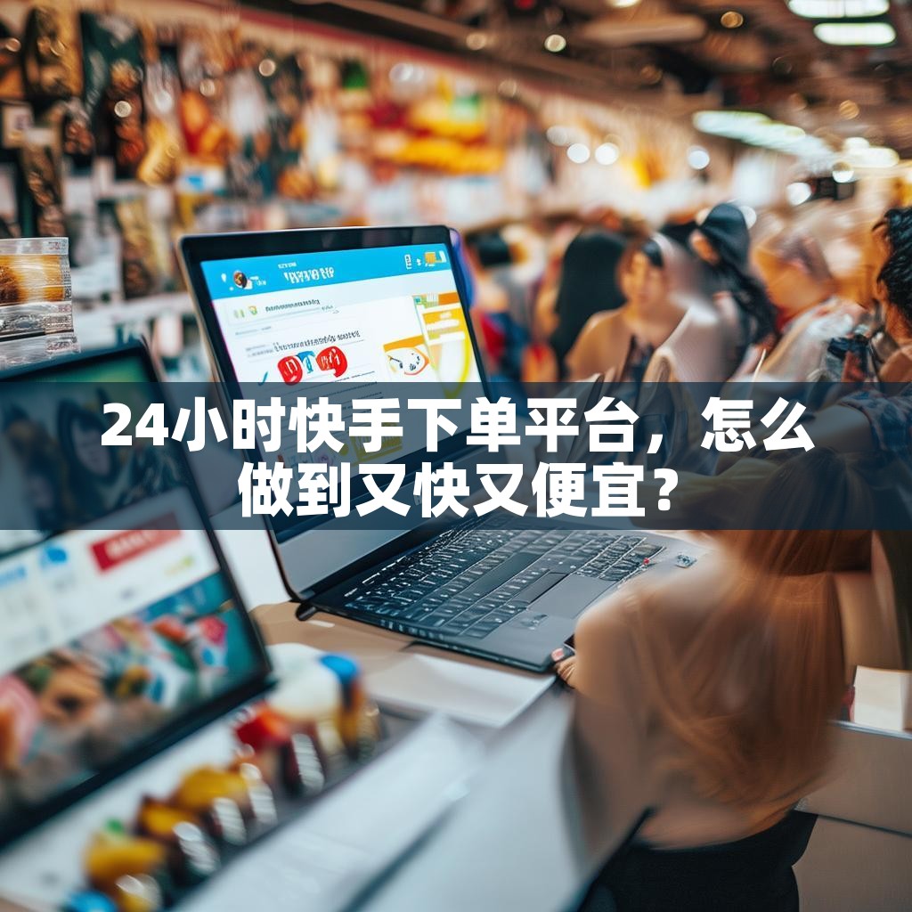 24小时快手下单平台，怎么做到又快又便宜？