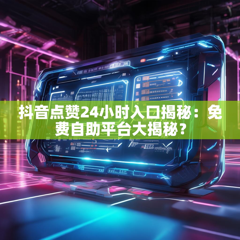 抖音点赞24小时入口揭秘：免费自助平台大揭秘？