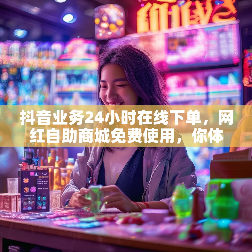 抖音业务24小时在线下单,网红自助商城免费使用,你体验过吗? 抖音业务24小时在线下单,网红自助商城免费使用,你体验过吗?