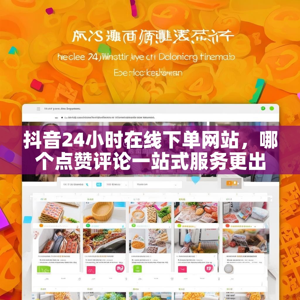抖音24小时在线下单网站，哪个点赞评论一站式服务更出色？