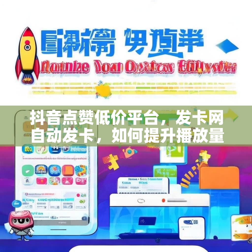抖音点赞低价平台,发卡网自动发卡,如何提升播放量? 抖音点赞低价平台,发卡网自动发卡,如何提升播放量?