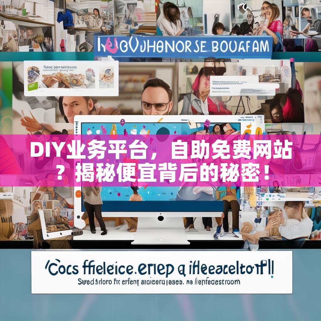 DIY业务平台，自助免费网站？揭秘便宜背后的秘密！
