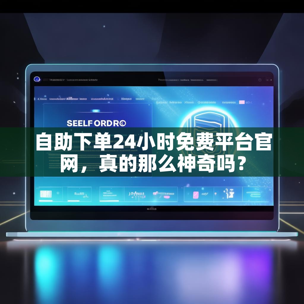 自助下单24小时免费平台官网，真的那么神奇吗？
