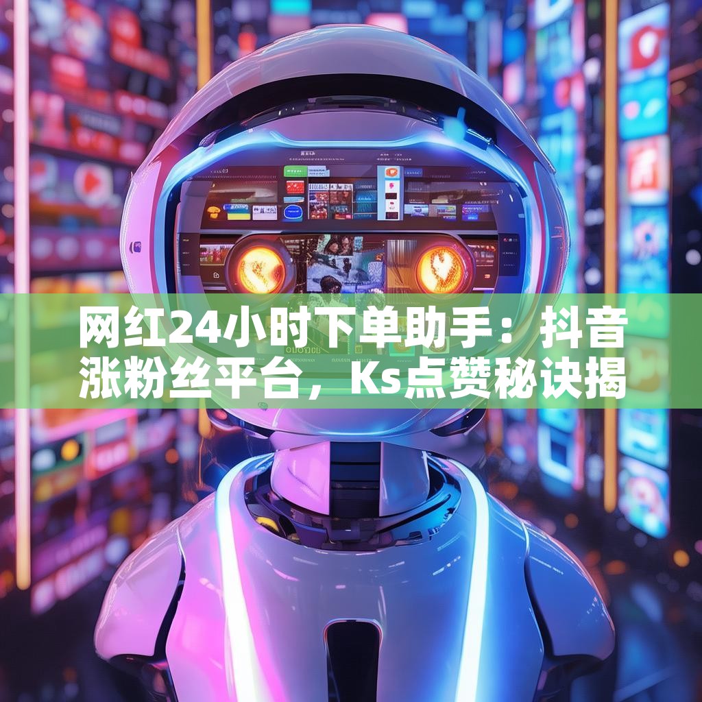 网红24小时下单助手:抖音涨粉丝平台,Ks点赞秘诀揭秘? 网红24小时下单助手:抖音涨粉丝平台,Ks点赞秘诀揭秘?