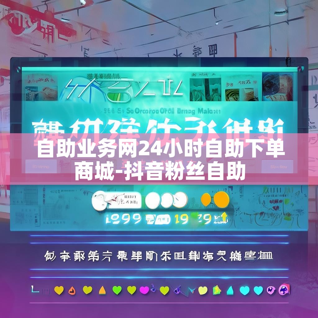 自助业务网24小时自助下单商城-抖音粉丝自助 自助业务网24小时自助下单商城-抖音粉丝自助