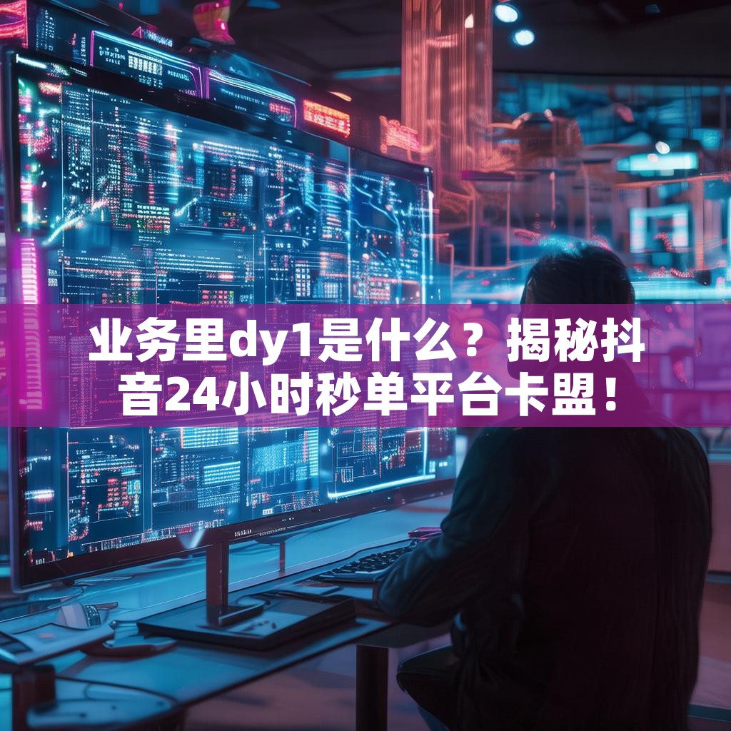 业务里dy1是什么？揭秘抖音24小时秒单平台卡盟！