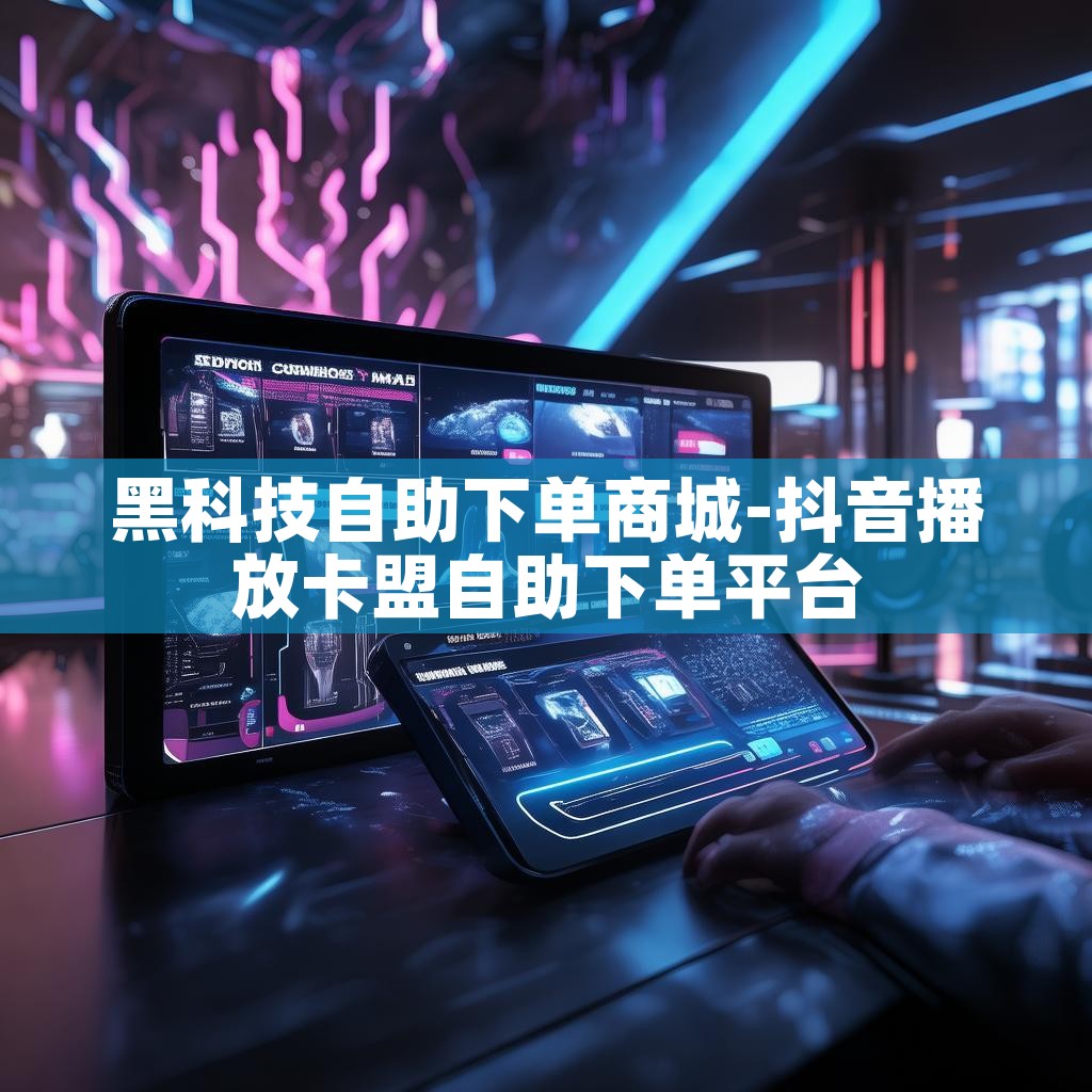 黑科技自助下单商城-抖音播放卡盟自助下单平台