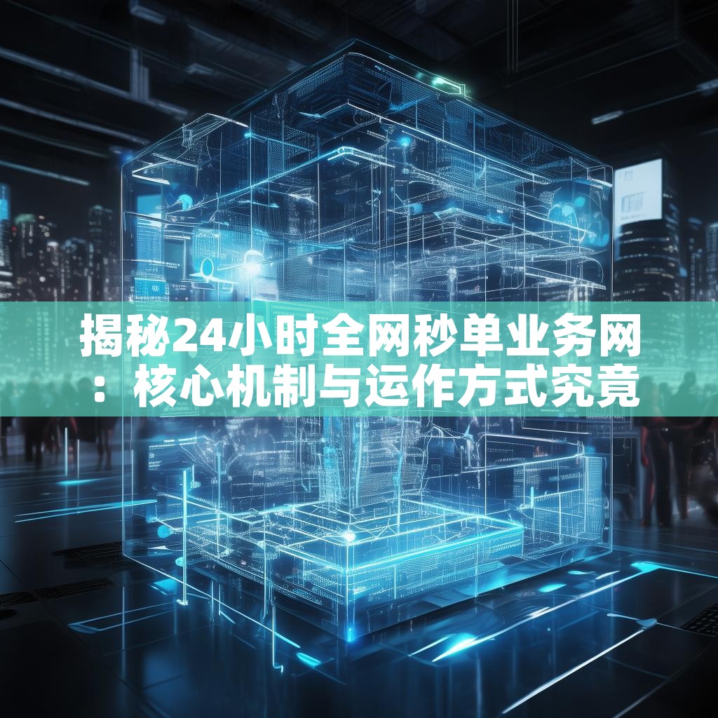 揭秘24小时全网秒单业务网：核心机制与运作方式究竟有何奥秘？