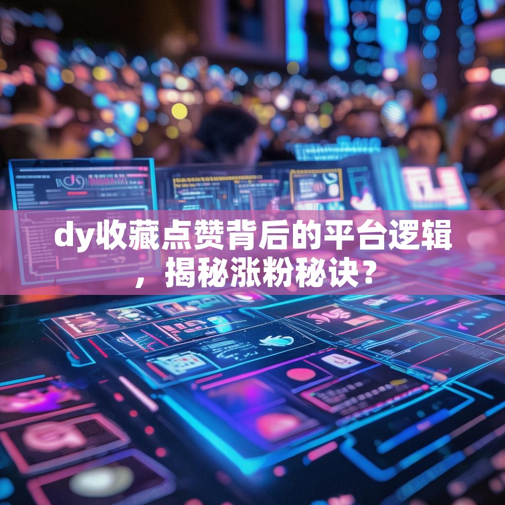 dy收藏点赞背后的平台逻辑，揭秘涨粉秘诀？