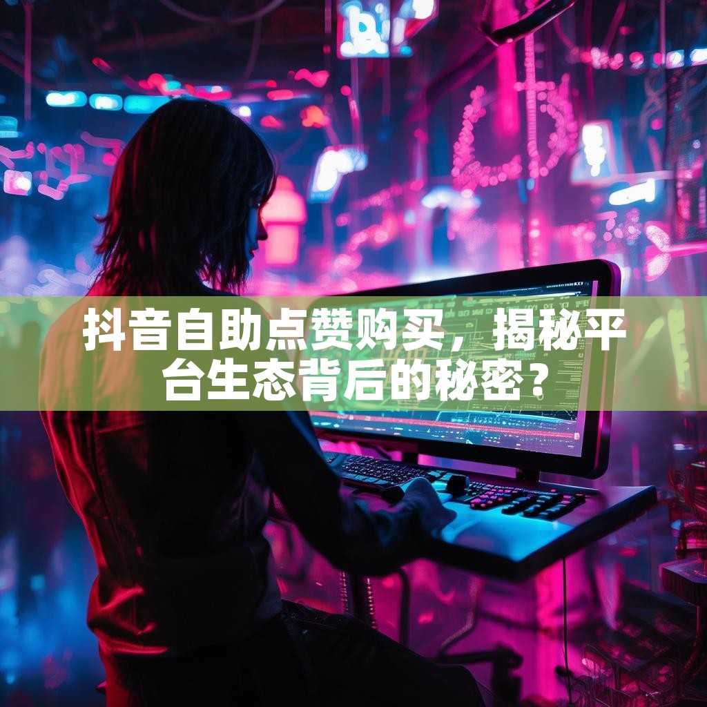 抖音自助点赞购买，揭秘平台生态背后的秘密？