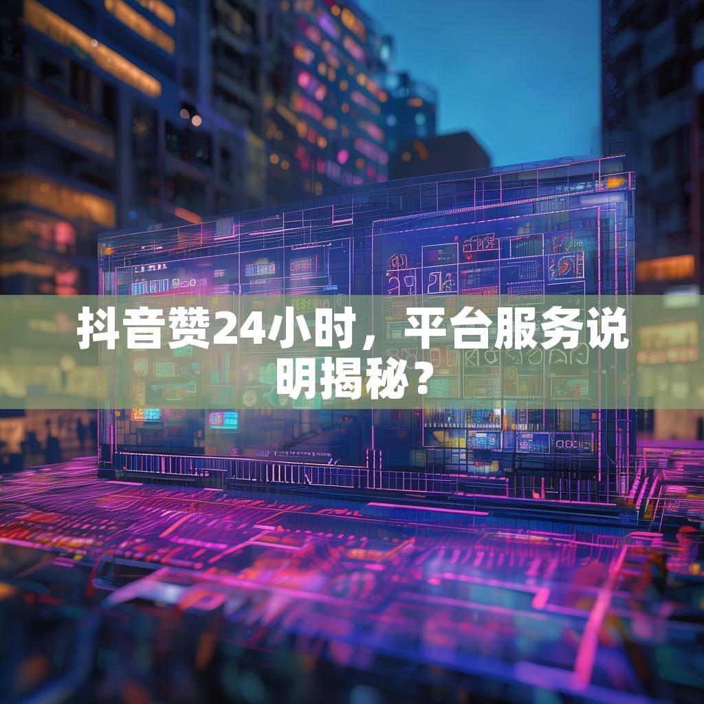 抖音赞24小时，平台服务说明揭秘？