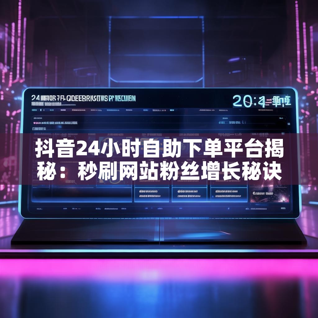 抖音24小时自助下单平台揭秘：秒刷网站粉丝增长秘诀？