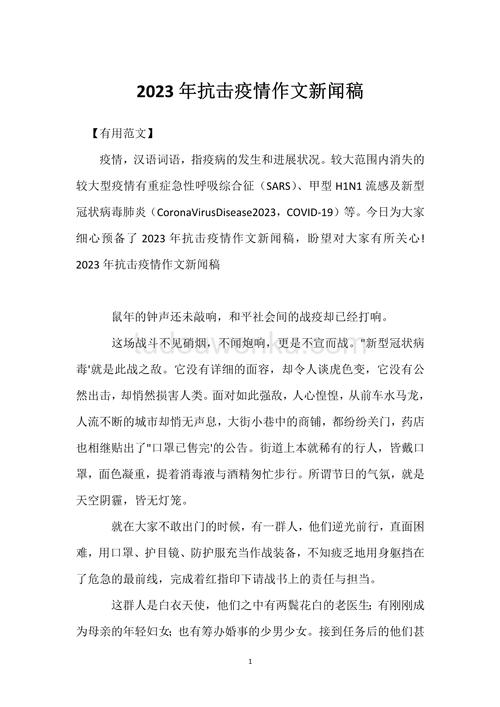 疫情工作日报模板通用100字范文