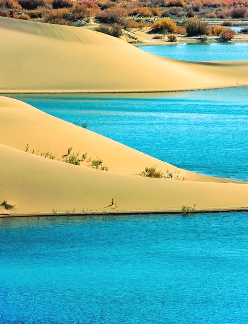 巴丹吉林沙漠沙源地_巴丹吉林沙漠的地形_